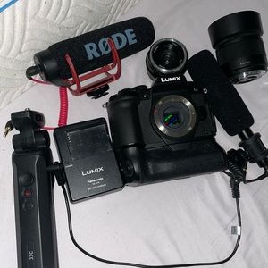 Lumix G85 w/ goodies